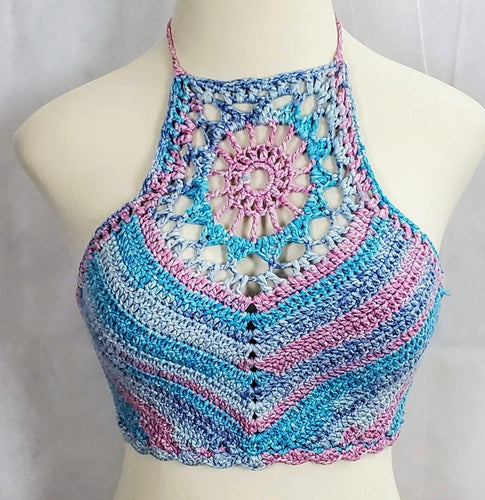 Crochet Halter Top Large