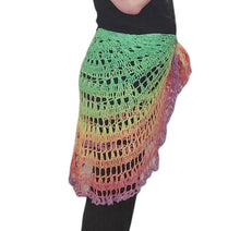 Mandala Circle Vest, Cotton Yarn, Hand Crochet, Coverup, One size fits Most, fashionable, Hippie, Boho,