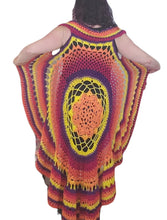 Crochet Sun Mandala Vest - Med/Large